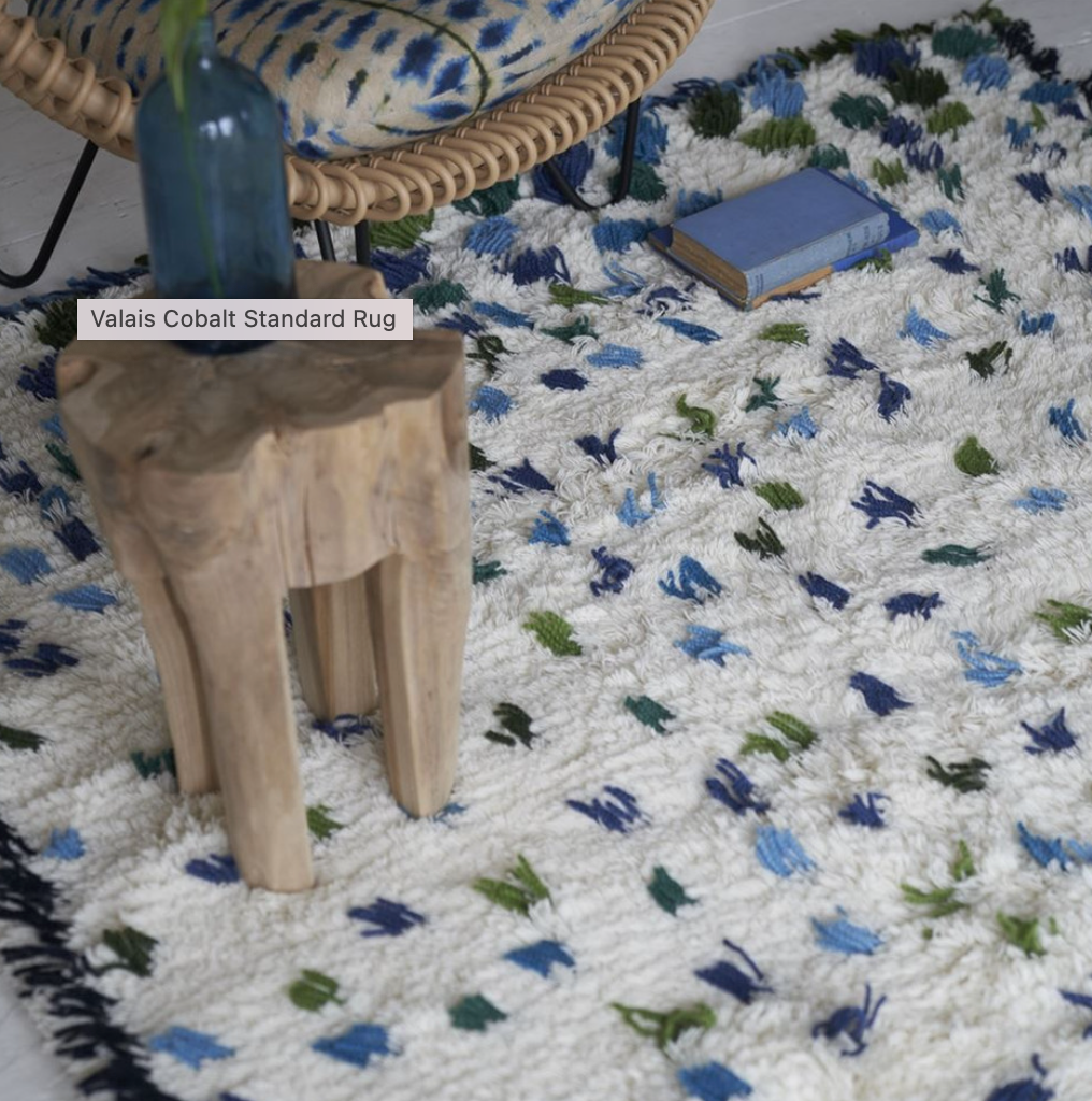 Valais Cobalt Rug