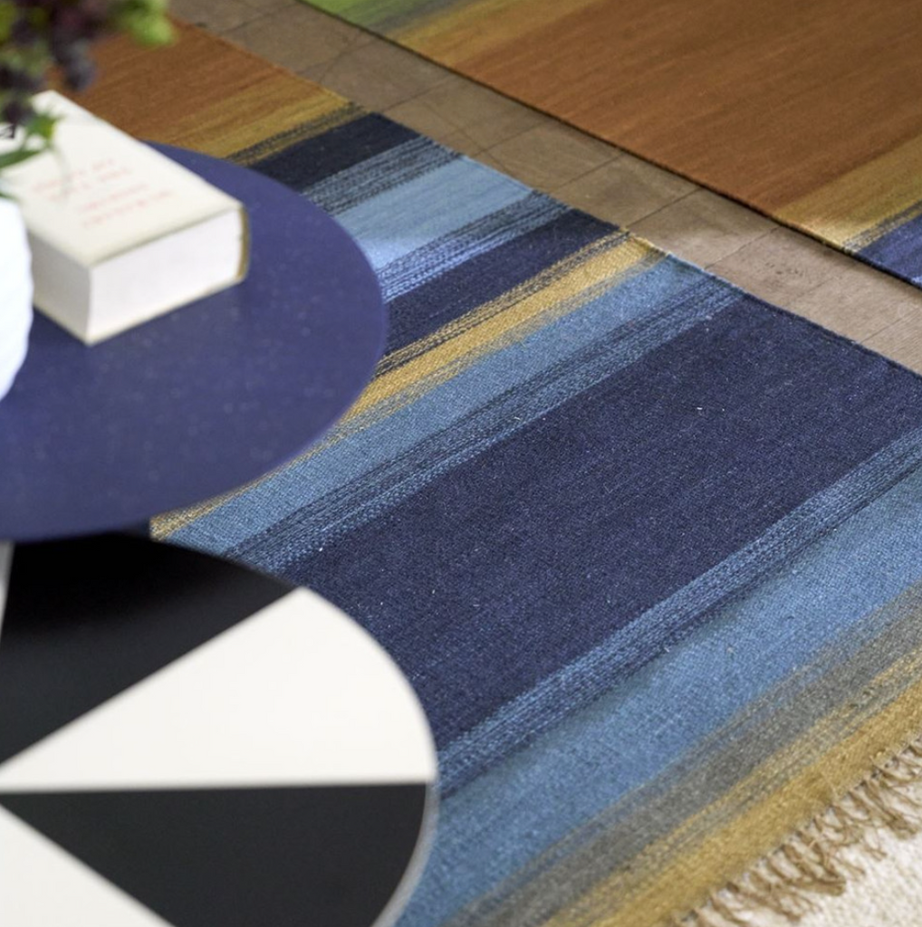 Mikome Indigo Floor Rug