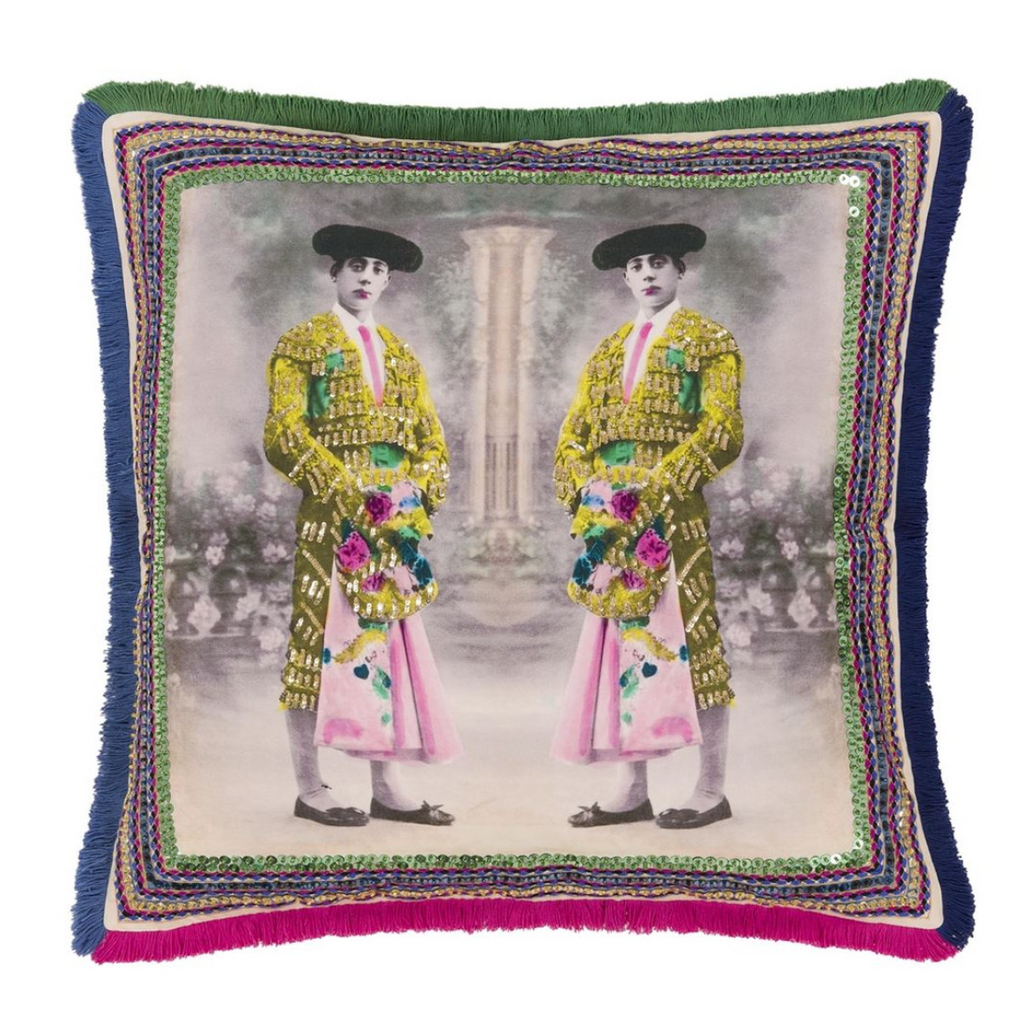 Torero Twins Mosaique Cushion