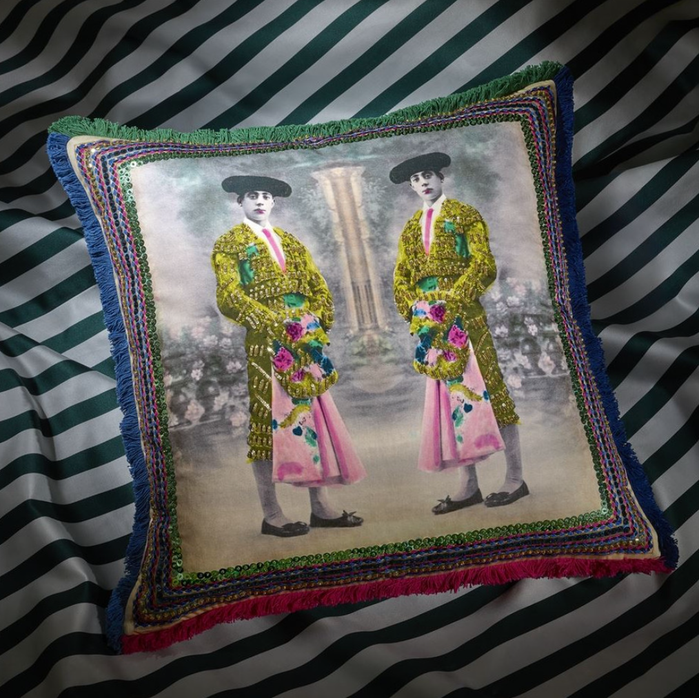 Torero Twins Mosaique Cushion