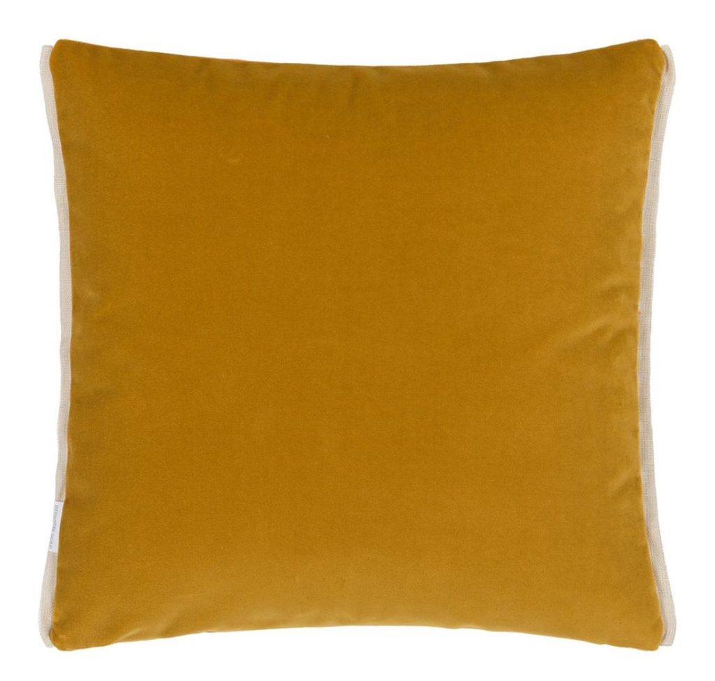 Varese Zinnia & Ochre Cushion