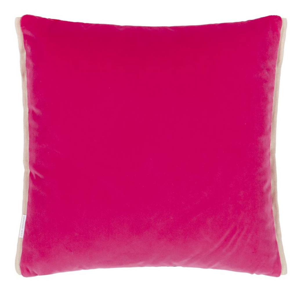 Varese Scarlet & Bright Fuchsia Cushion