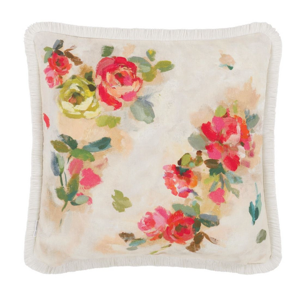 Giardino di Rose Nasturtium Cushion