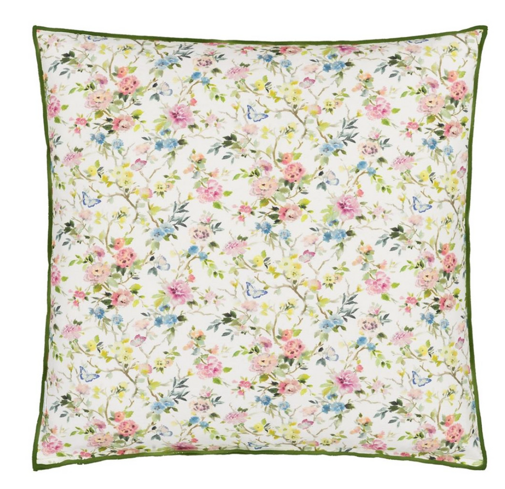 Fiore d'Acqua Peony Cushion