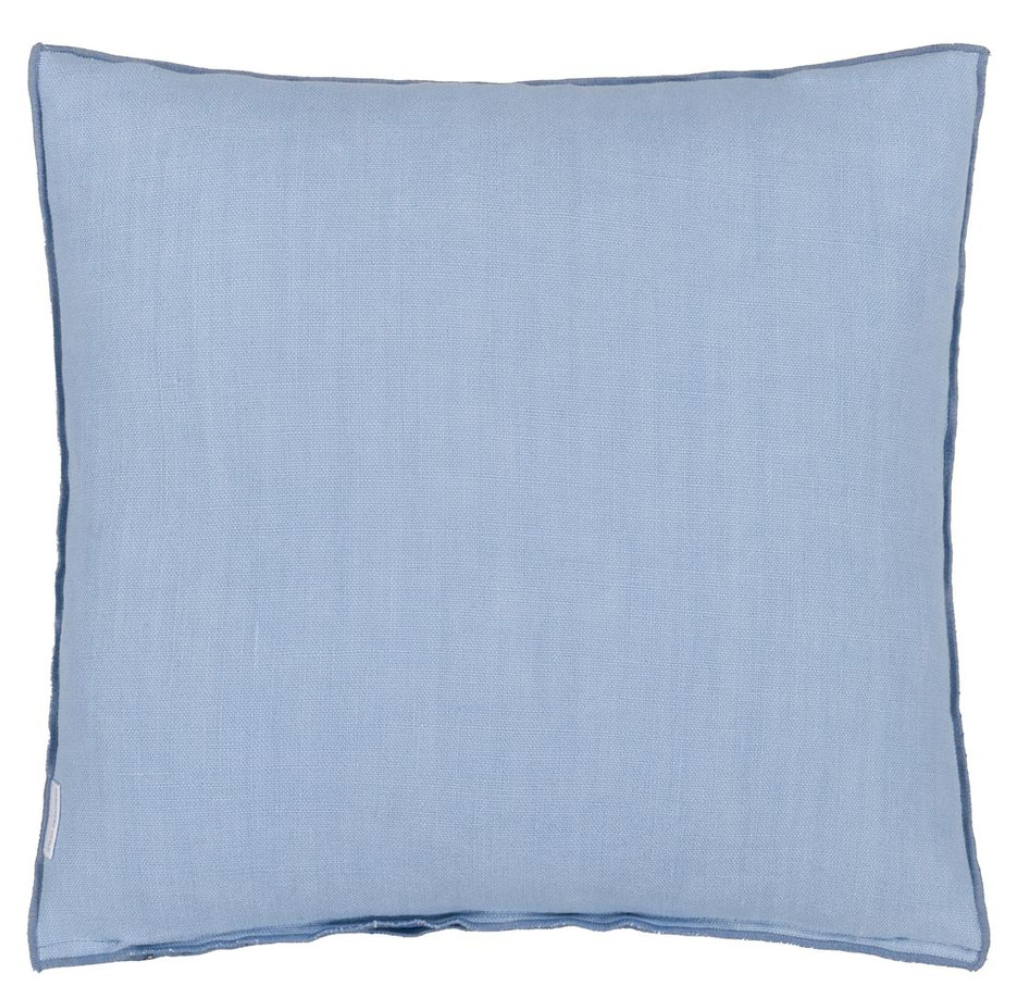 Brera Lino Cornflower & Lapis Cushion