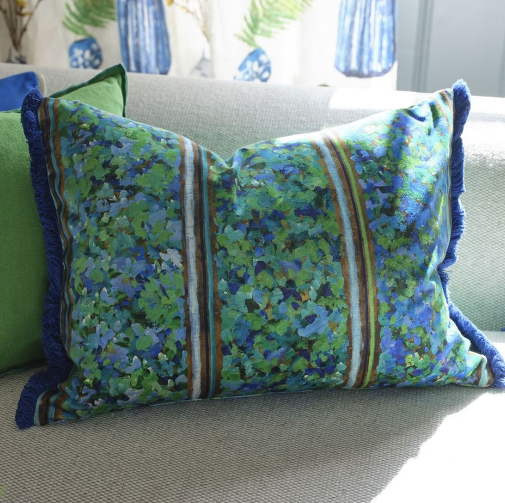 Sanzai Cobalt Cushion