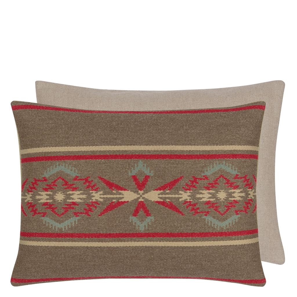 Arrowhead Stripe Pumpkin Cushion